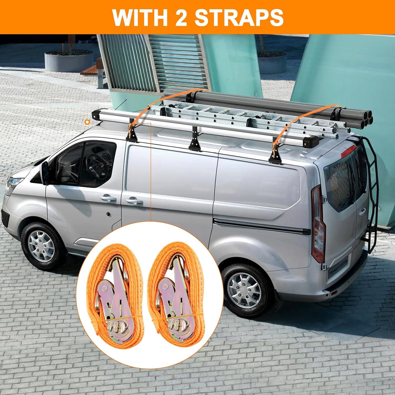 We Test the Heavy-Duty Adjustable Van⁢ Ladder Rack