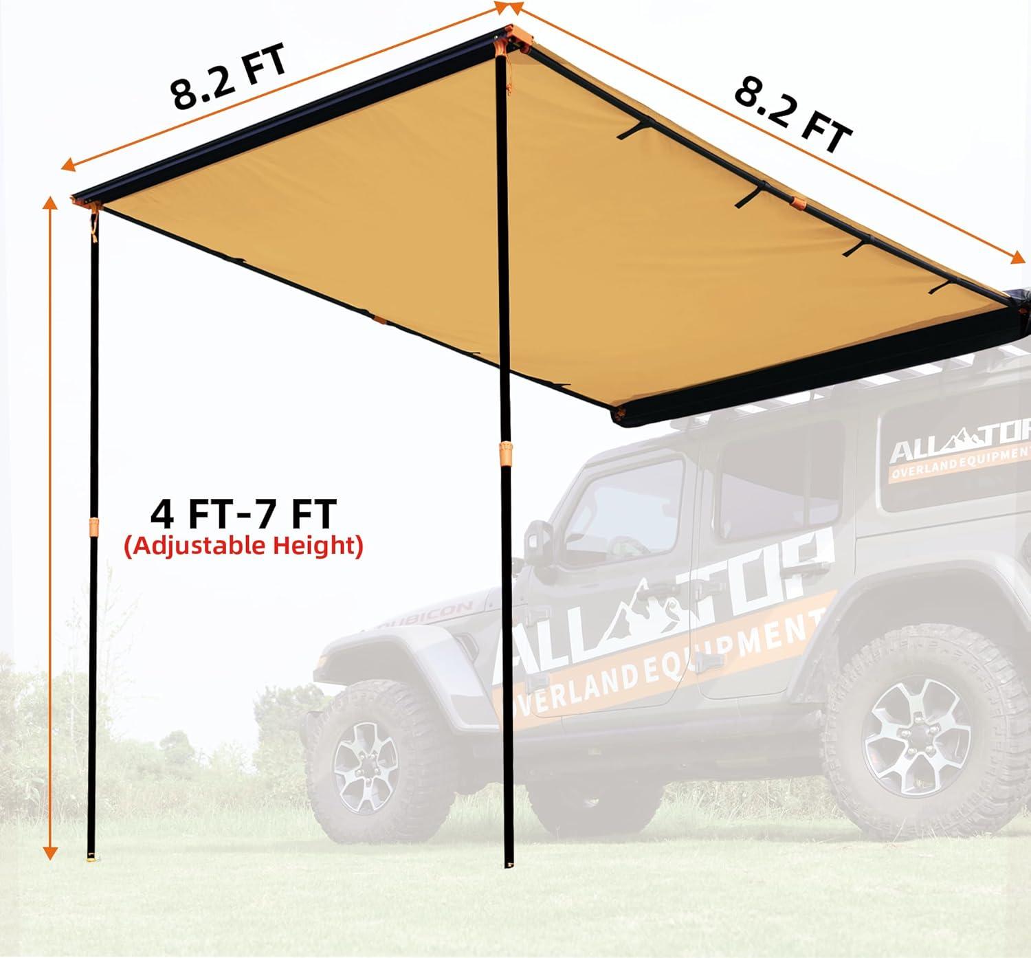 We Tested the ALL-TOP 8.2' Vehicle Awning: Our Take