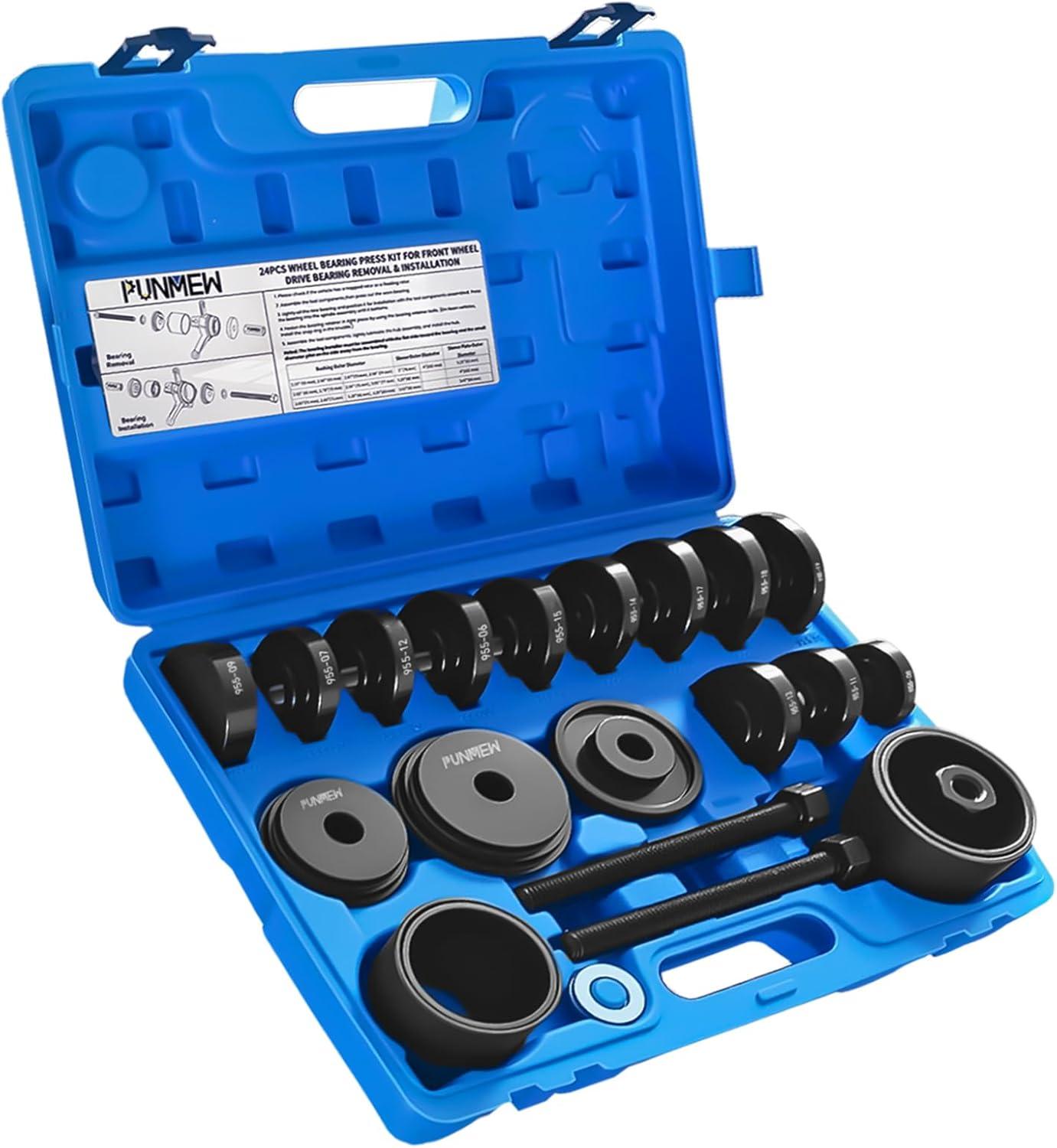 Master Wheel Bearing Removal with Our ⁣24pcs Press Kit!