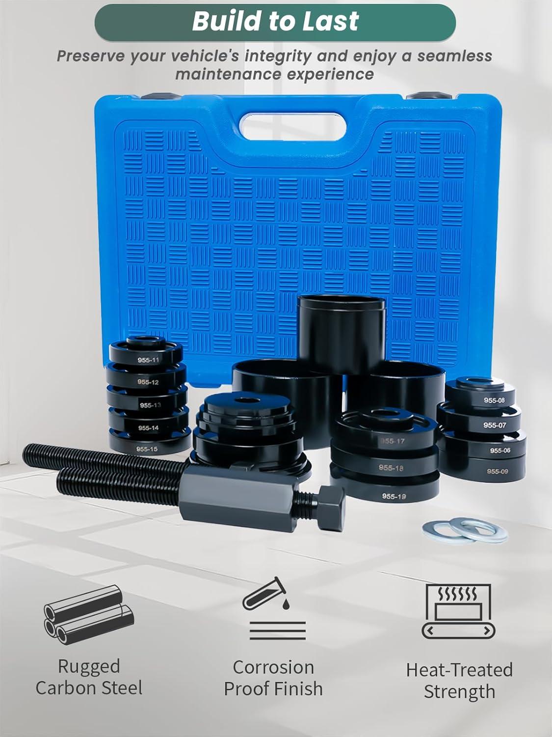 Master Wheel Bearing Removal⁤ with Our 24pcs Press Kit!