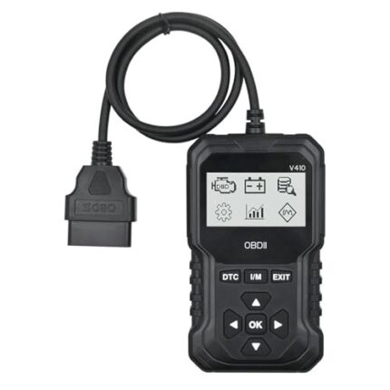 Lqito V410 Car OBD2 Scanner Code Reader Engine Fault Code Reader Scanner CAN Diagnostic Scan Tool Read and Clear Error Codes,for OBD II Protocol Cars Since 1996