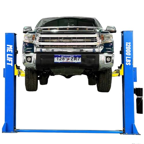 ME 12000lbs 2 Post Lift Automotive Car Lift Single Point ME 12000lbs 2 Post Lift Automotive Car Lift Single Point Lock Release Two Post Car Lift for Home Garage and Shop ME-H1200