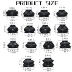 Mandark 14PC Universal Tie Rod Boot Kit for Cars Trucks SUVs RVs - Image 2