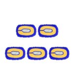 NATTCO Car Washing Kit Car Wash Mop Brush Kit Car Cleaning Brush Telescopic Long Handle Mop Broom Detailing Absorbent Car Washing Accessories (Color : Blue 5PCS)