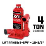 Powerbuilt 4-Ton Hydraulic Bottle Jack 8000lb Car Truck Lift - Image 2
