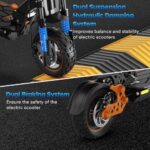 Powerful Ruitoo M5 Pro Electric Scooter: 1600W Motor, 70km Range, Adult Commuter E-Bike - Image 2