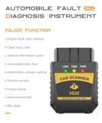 Professional OBD2 Bluetooth Scanner for iOS & Android - Engine Code Reader Tool - Image 2