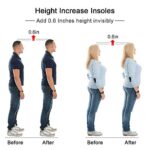 SQHT Heel Lift Insoles 0.6" for Height Leg Length Pain Relief - Image 2