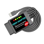 Smart Auto Switch OBD2 Adapter OBD2 to USB ELM327 OBD2 Scanner Code Reader Diagnostic Tool USB to OBD2 Cable ELM 327 OBDII OBD Interface for Ford Lincoln Mercury and Mazda Vehicles for Ford F150