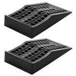 VEVOR Car Ramps, 2 PCS 20000 lbs GVW Capacity, 2.6 in Lift Height, Portable Low Profile Car Service Ramps for Home Garage Maintenance & Oil Changes, Heavy Duty for Low Chassis Vehicle & Support Jack