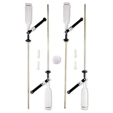 Whole Parts Washer Suspension Rod Assembly (4-SET) Part # AJK72989701 - Replacement & Compatible With Some LG Washing Machine - Replaces AP5958573 ?- Non-OEM Part & Accessory - 2 Yr Warranty