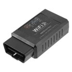 X AUTOHAUX OBD2 Scanner Engine Code Reader V1.5 Universal for Car WiFi Code Reader for Automotive Diagnostic Tool Erase Check Engine Light Black