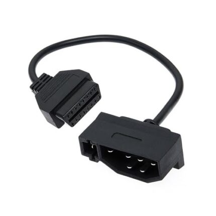 YYTQP Replacement for Ford 7 pin OBD1 to OBD2 Adapter Code Reader Scanner Check Engine Repair Diagnostic Tool Cable Connector