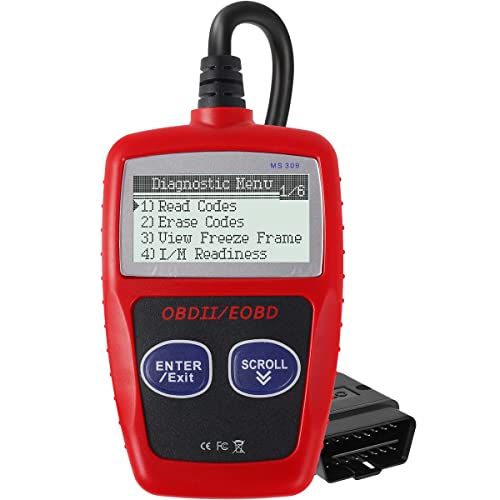 ZJMCAJY Accurate Car Fault Code Reader I/M Readiness Engine Diagnostic ZJMCAJY Accurate Car Fault Code Reader I/M Readiness Engine Diagnostic Scanner Multifunctional Scanner Read and Erase Fault Code View Freeze Data CAN Diagnostic Tool