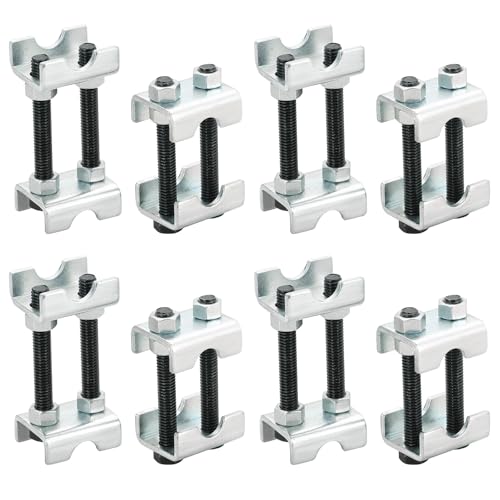 weyleity Coil Spring Spacers 8PCS | 2-Way Adjustable Lift Or weyleity Coil Spring Spacers 8PCS | 2-Way Adjustable Lift Or Lower Spring Spacer, Coil Spring Compressor Tool Strut Spring Compressor for Cars SUVs Trucks, Spreads or Compresses Coil Springs