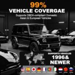 OBD2 Car Diagnostic Scanner Code Reader for Cars Trucks Black - Image 4