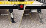 MaxxHaul RV Trailer Stabilizer Jacks 2-Pack 1000lb 12-18in - Image 5