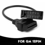Zosgrew OBD1 to OBD2 Adapter Cable for GM 12-16 Pin Diagnostic - Image 3