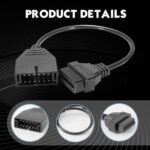 Zosgrew OBD1 to OBD2 Adapter Cable for GM 12-16 Pin Diagnostic - Image 4