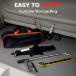 KROAK 2T Scissor Jack Kit with Ratchet Wrench for Car SUV Tire - Image 4