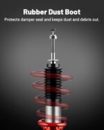 EVIL ENERGY Coilovers Mercedes Benz C-Class W203 RWD 2001-2007 32-Level Damper Adjustable Lowering Kit Red - Image 4