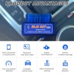 ELM327 Bluetooth OBD2 Scanner 2-Pack: Car Diagnostic Code Reader Tool - Image 4