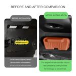 OBD2 Port Cover Waterproof Silicone Dust Cap 2PC Brown Sedan Truck SUV - Image 3