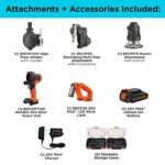 BLACK+DECKER 20V Cordless Drill Kit 12 Attachments & Case - Image 3