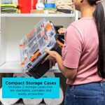 BLACK+DECKER 20V Cordless Drill Kit 12 Attachments & Case - Image 4