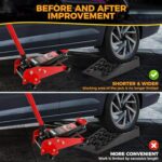 BYERN Low Profile Car Ramps Heavy Duty Oil Change Lift 2 Pack - Image 4