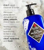 Jack Black Men's Skincare Gift Set 4-Piece Face Care Kit with Scrub Moisturizer Cleanser Lip Balm - Image 3