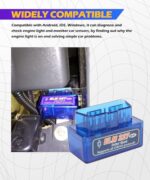 Advanced Bluetooth OBD2 Scanner - Car Diagnostic Code Reader for 12V Vehicles - Image 3