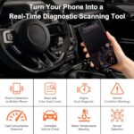 Advanced Bluetooth OBD2 Scanner for Android & Windows - Car Diagnostic Tool - Image 3