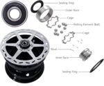 6" Mini Bike Hydraulic Front Brake Kit - Mega Moto, Baja, Coleman Compatible - Image 3