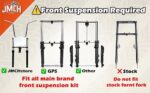 6" Mini Bike Hydraulic Front Brake Kit - Mega Moto, Baja, Coleman Compatible - Image 4