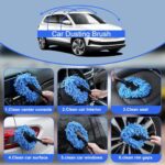 Chevrolet Traverse HEV 2024 Interior Cleaning Kit - Pro Detailing Brushes Set - Image 4