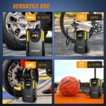 Nilight 150PSI Portable Air Compressor 12V Auto Shutoff Car Tire Pump - Image 4