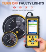 OBDMATE OBD2 Scanner Car Diagnostic Tool Engine Code Reader ABS SRS - Image 3