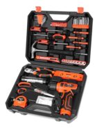 139-Pc Tool Kit with 8V Cordless Drill Set for DIY Home Repair - Image 5