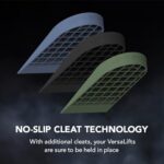 VersaLifts Heel Lift Inserts for Squats Weightlifting Medium Pair - Image 4