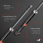 Nissan Cube Rear Shocks 2009-2014 Premium Suspension Absorbers Set - Image 3