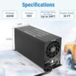 Premium Boat Engine Heater 800W Marine Bilge Freeze Protection Waterproof - Image 6