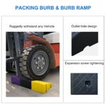 2Pack Heavy Duty Curb Ramps 5.12"H for Low Cars & Motorcycles - Image 4