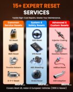ANCEL DS200 Pro OBD2 Scanner: Full System Diagnostic Tool with 15+ Reset Services - Image 3