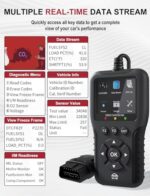 UJS 2026 OBD2 Scanner Car Code Reader 45000+ Codes Live Data Battery Check for All Cars 1996+ - Image 5