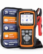 2026 FOXWELL NT630 Pro 2-in-1 ABS SRS Scan Tool & Battery Tester, OBD2 Scanner with 12V Battery Load Analyzer(100-3000CCA), ABS Bleed, BMS/Oil/SAS/EPB Reset, Live Data, Upgraded from NT630 Plus