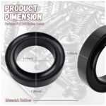 Heavy Duty Coil Spring Spacers | Universal Suspension Lift Kit | Damping Rubber Isolator - Image 2