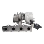 DOLKSN 11657642469 Complete Turbo Turbocharger with Gasket Kit Compatible with 2012-2018 BMW 280i 328i 428i 528i X1 X3 X4 X5 Z4 F30 N20 N26 2.0L L4 11657635804