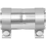 PALOZO 2.5" Stainless Steel Exhaust Adapter Pipe with Clamp - Image 5