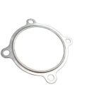 10PC 3" 4-Bolt Turbo Gasket GT30 GT35 Downpipe Iron Flange Set - Image 4